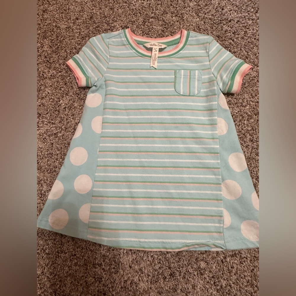Matilda Jane Pastel Striped Tunic Dress
